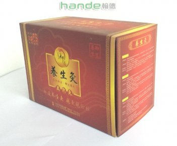 养生产品包装大彩盒